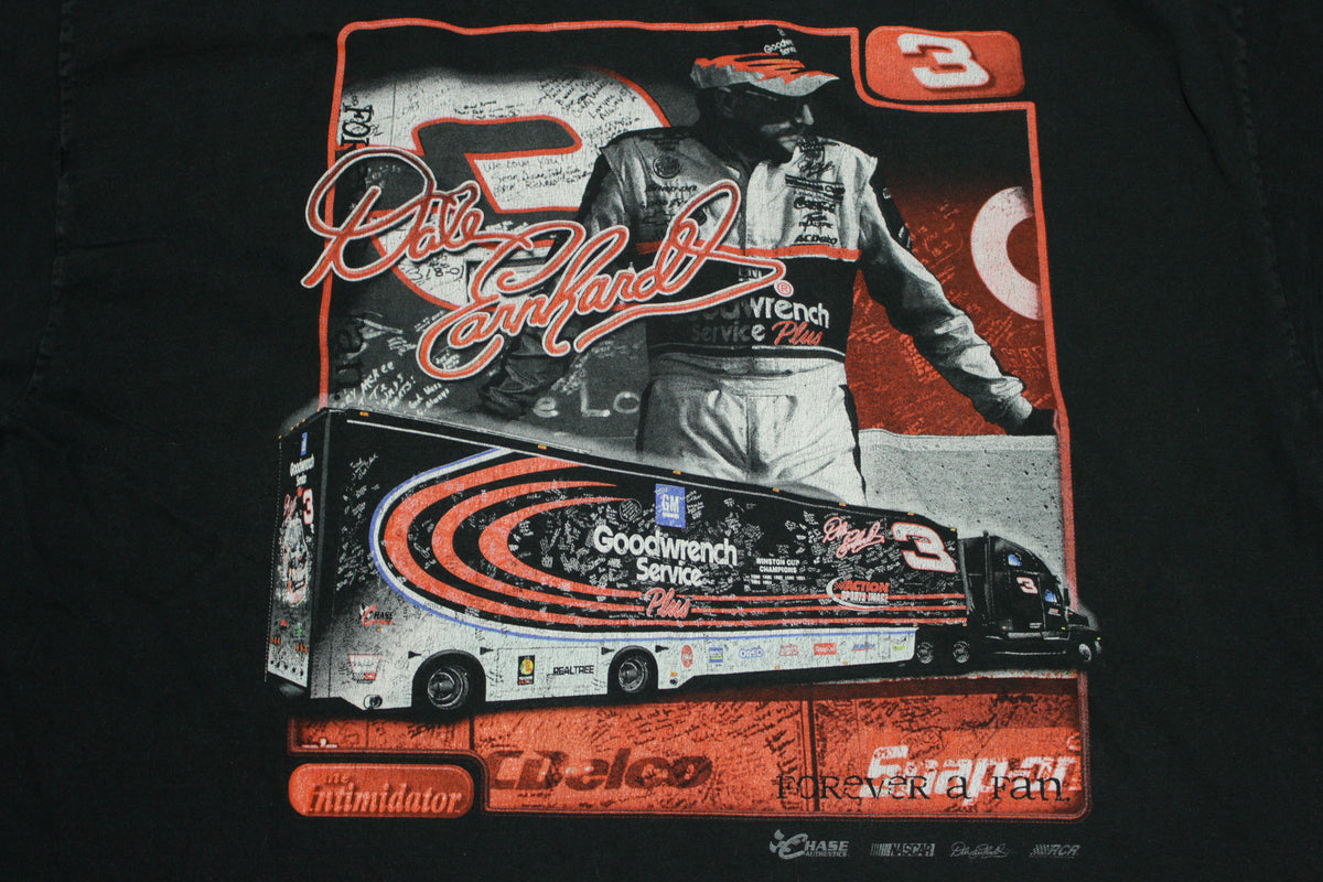 Dale Earnhardt Vintage Chase Authentics Nascar 3 Intimidator T-Shirt