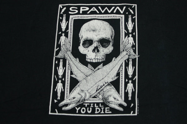 Spawn Till You Die 1987-2007 Ray Troll Graphic Metallica T-Shirt