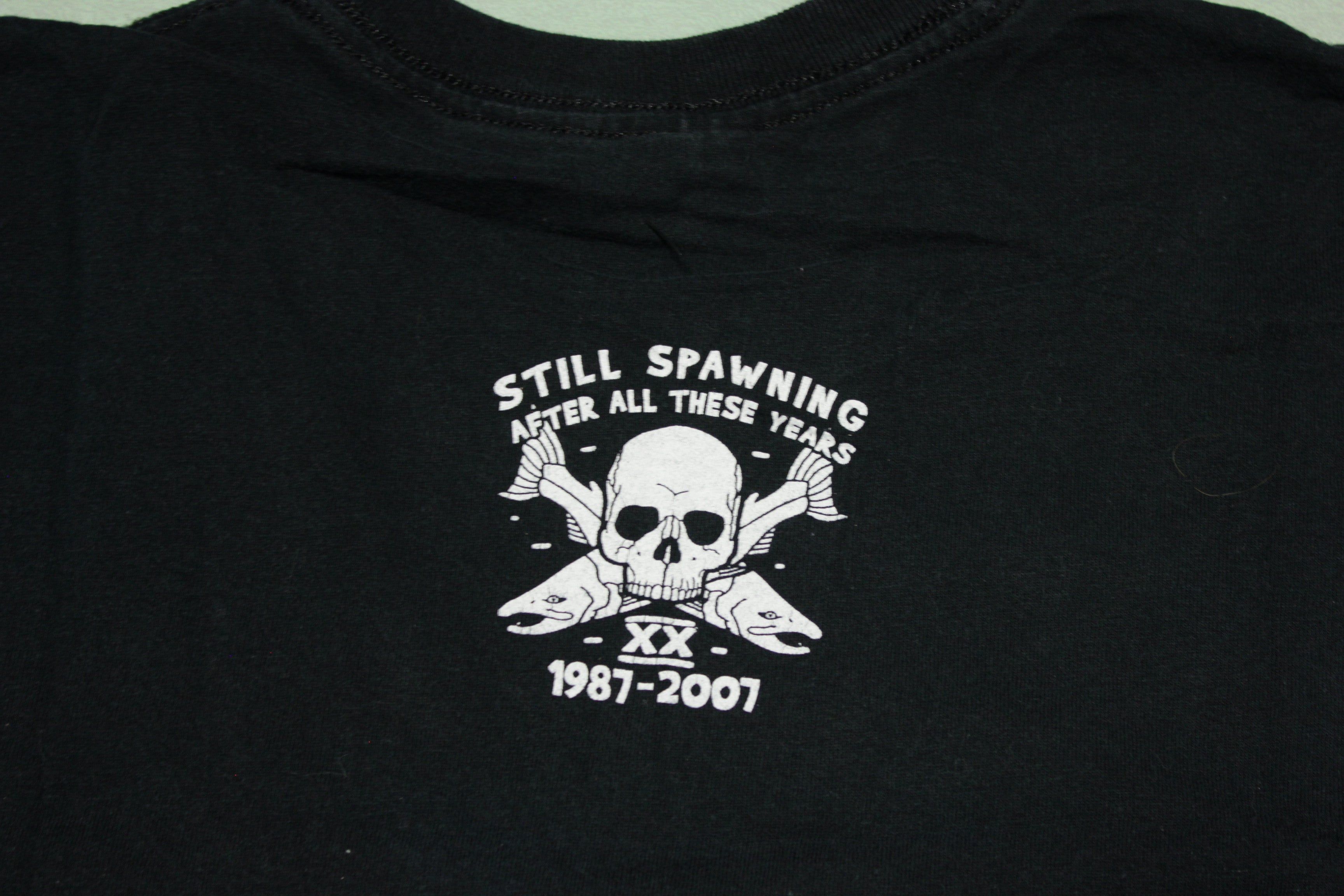 Spawn Till You Die 1987-2007 Ray Troll Graphic Metallica T-Shirt