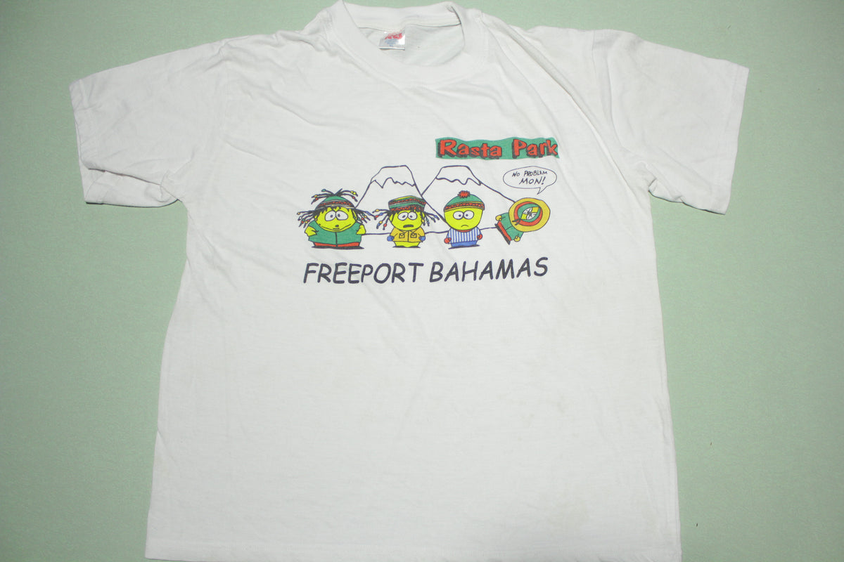 Rasta South Park Bahama Vintage 90's Parody Funny T-Shirt