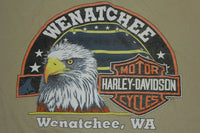 Genuine Harley Davidson Accept No Substitutes Vintage 1996 90's Single Stitch USA T-Shirt
