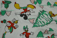 Mickey Donald Daisy Vintage All Over Print 90's Crewneck Sweatshirt