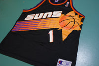 Penny Hardaway #1 1999 Phoenix Suns Basketball Vintage Champion 90's Jersey 48