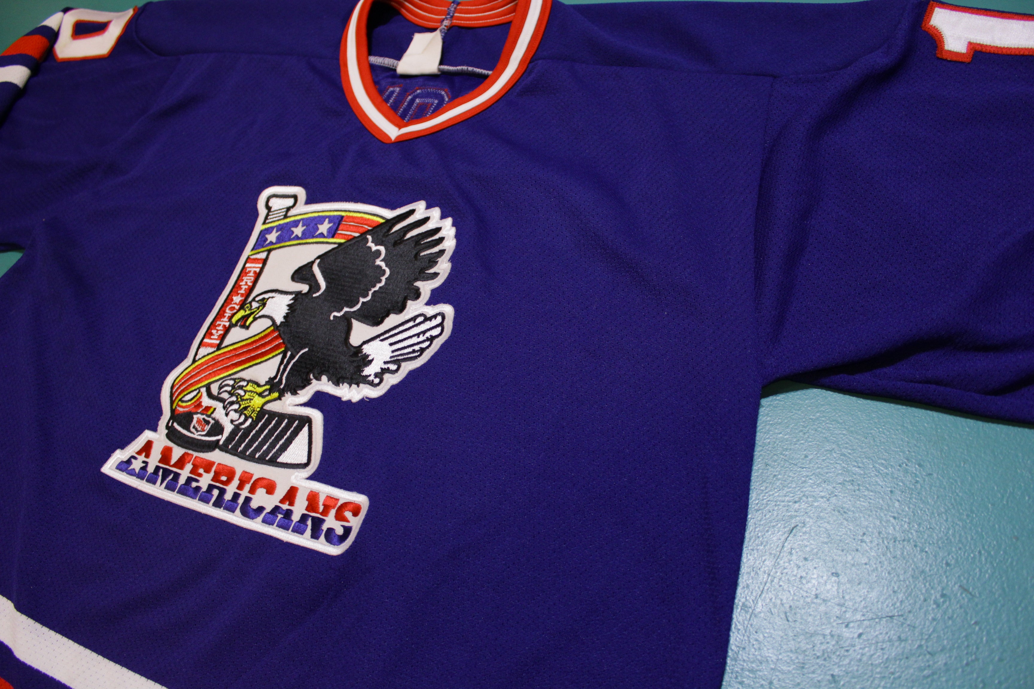 Tri-City Americans Game Worn 1994-95 Robert Petrovicky #10 Hockey