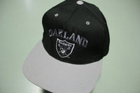Oakland Raiders Vintage 90's Adjustable Back Snapback Hat