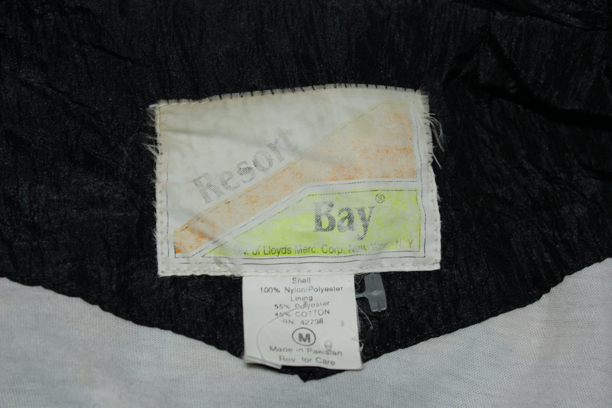 Resort Bay Vintage 90's Bling Print Windbreaker Jacket