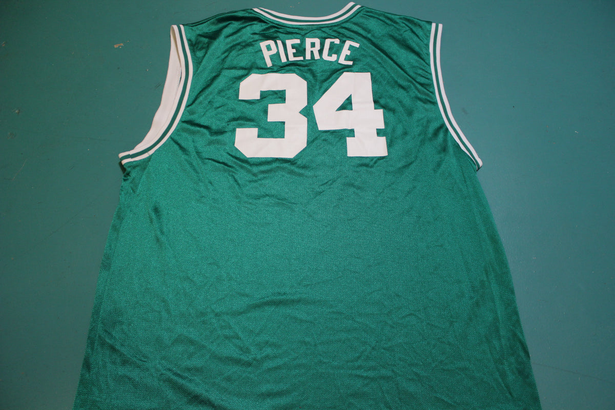 Boston Celtics Paul Pierce Reebok Basketball Jersey #34 Vintage NBA