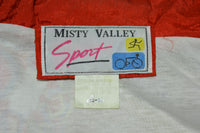Misty Valley Sport Vintage Bling Print 90's Windbreaker Jacket