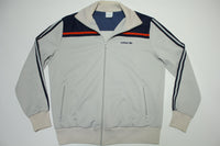 Adidas Vintage White Tag Trefoil 80's Three Striped Track Zip Up Jacket