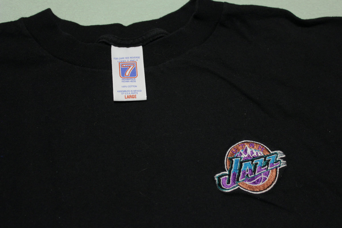 Utah Jazz Logo Vintage Shirt (L)