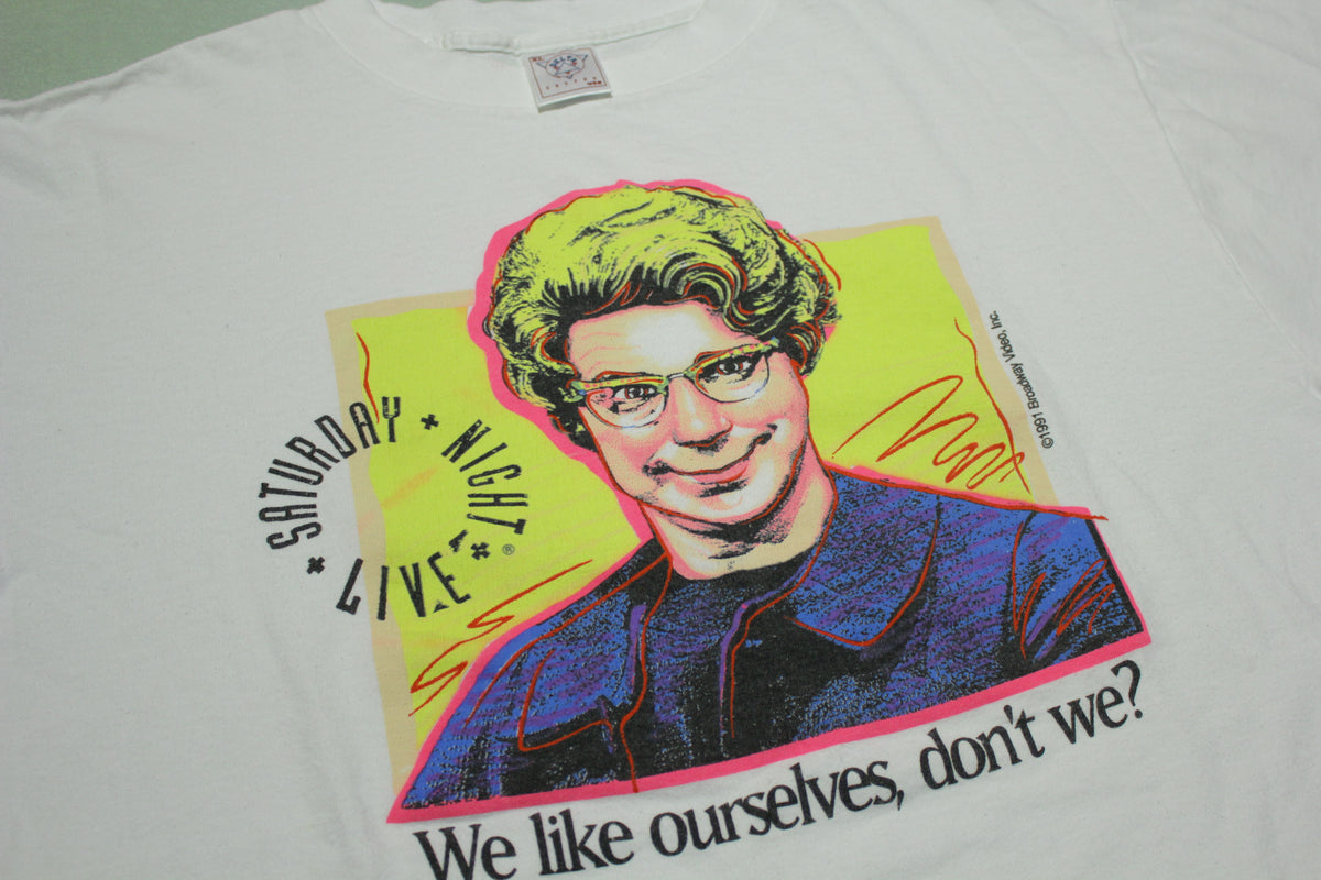 Church Lady Dana Carvey SNL Vintage 1991 Made in USA T-Shirt