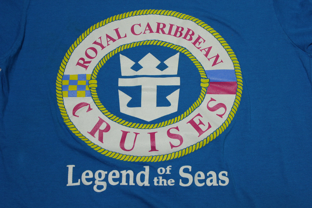 Royal Caribbean Cruises Legend of the Seas Vintage 80's Single Stitch T-Shirt