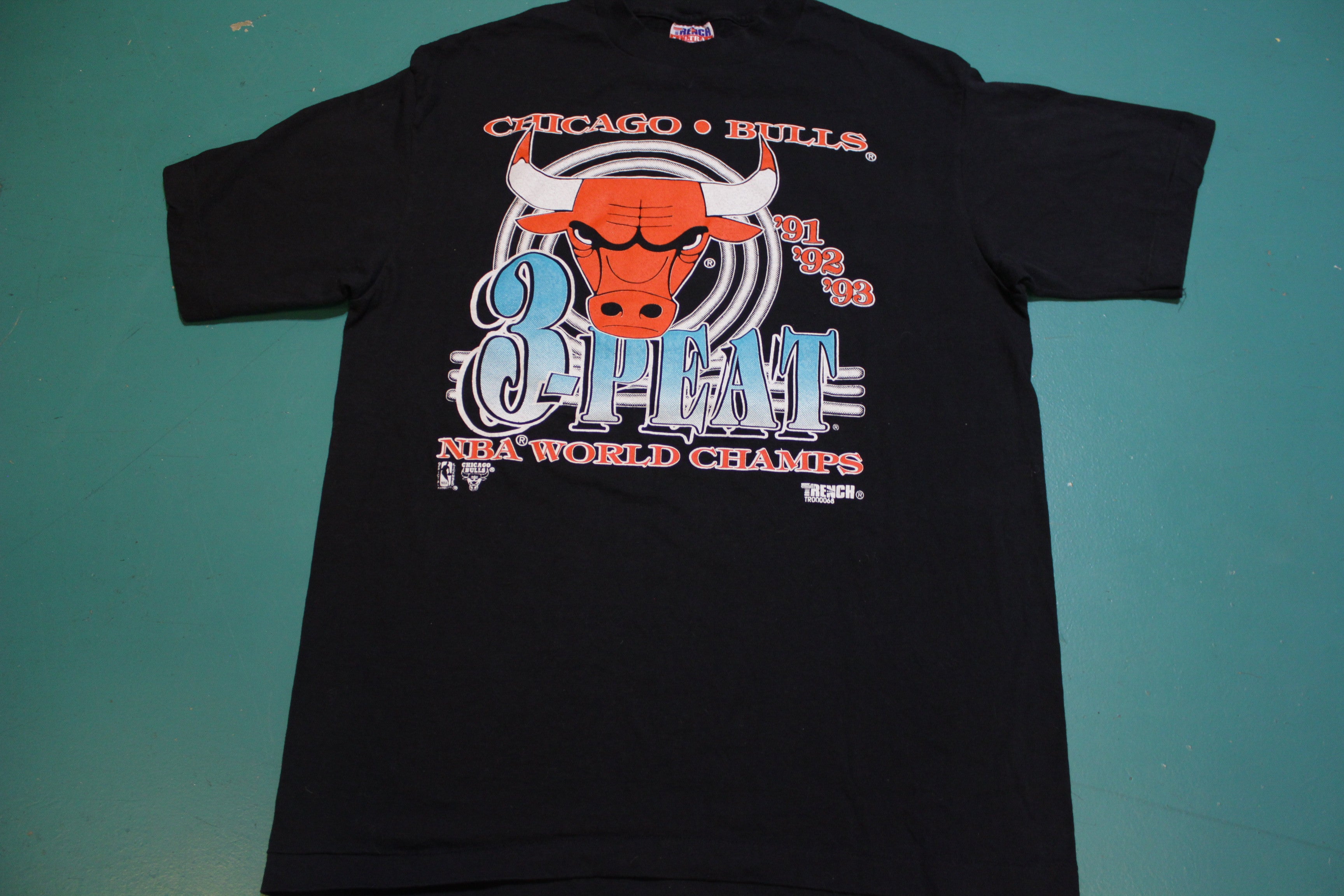 Bulls three clearance peat shirt