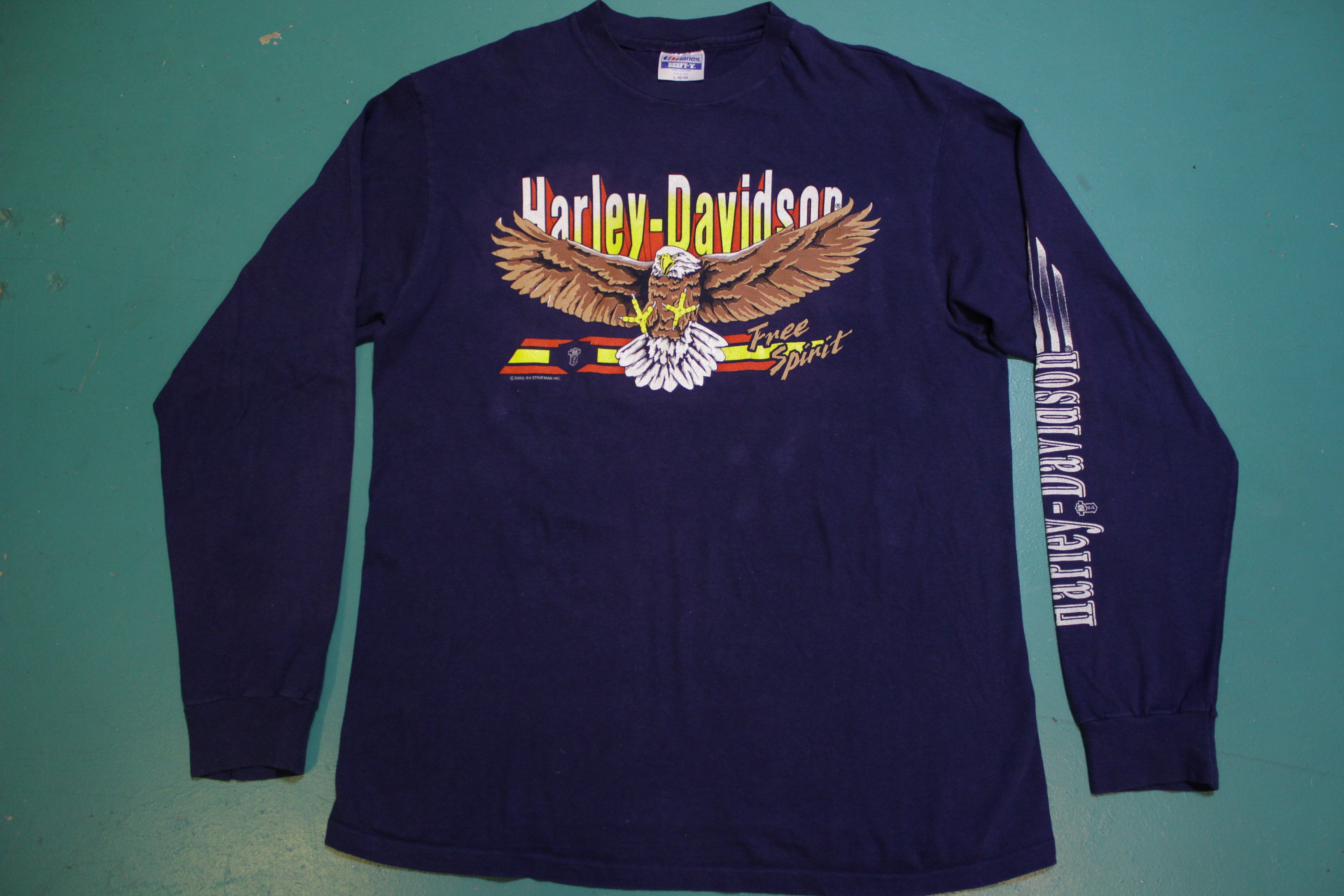 1988 Harley Davidson newest Logo Longsleeve