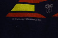 Harley Davidson Free Spirit Vintage 1988 Stratman HD Long Sleeve T-shirt Single Stitch