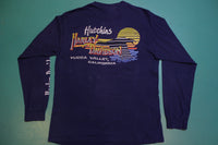 Harley Davidson Free Spirit Vintage 1988 Stratman HD Long Sleeve T-shirt Single Stitch