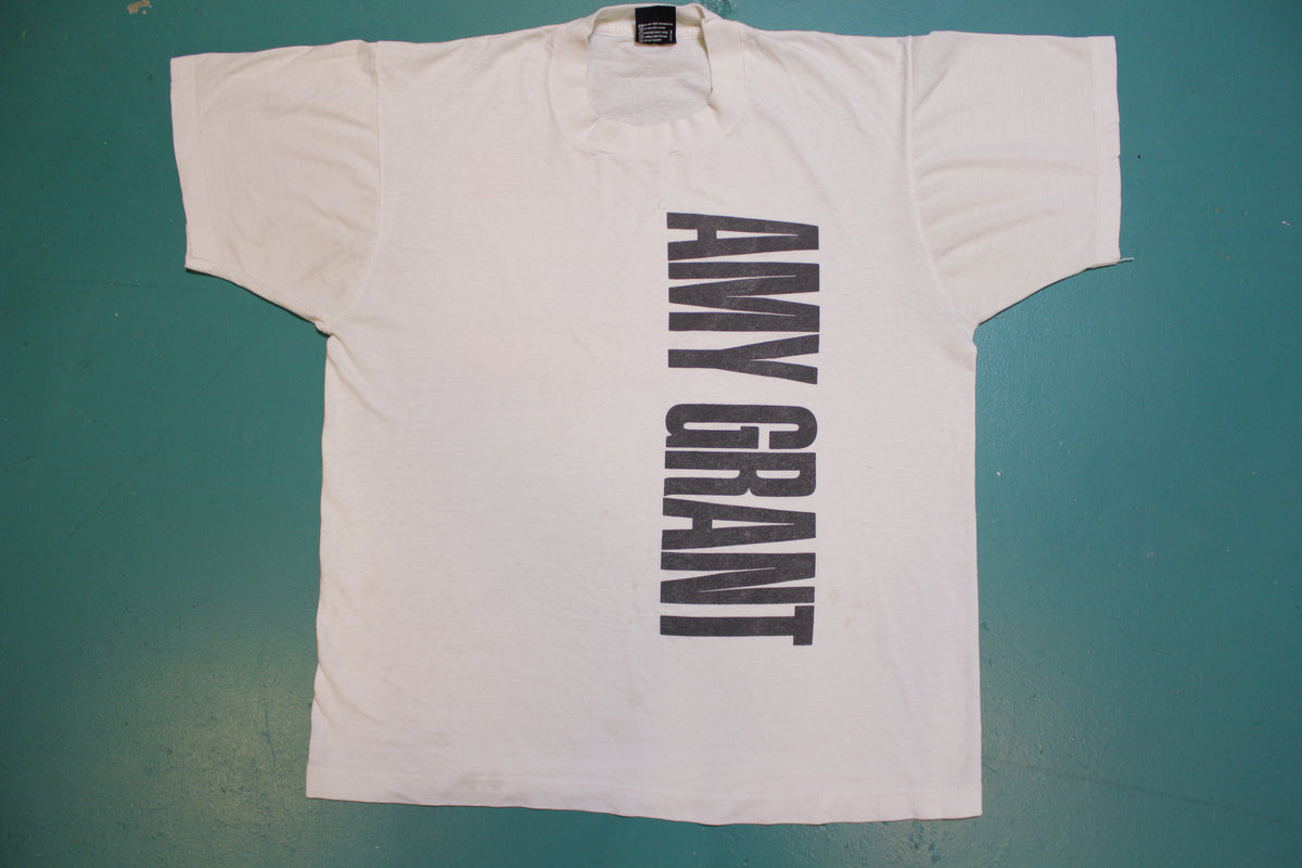 Amy Grant Screen Stars 80's 1985 Unguarded Tour T-shirt Single Stitch