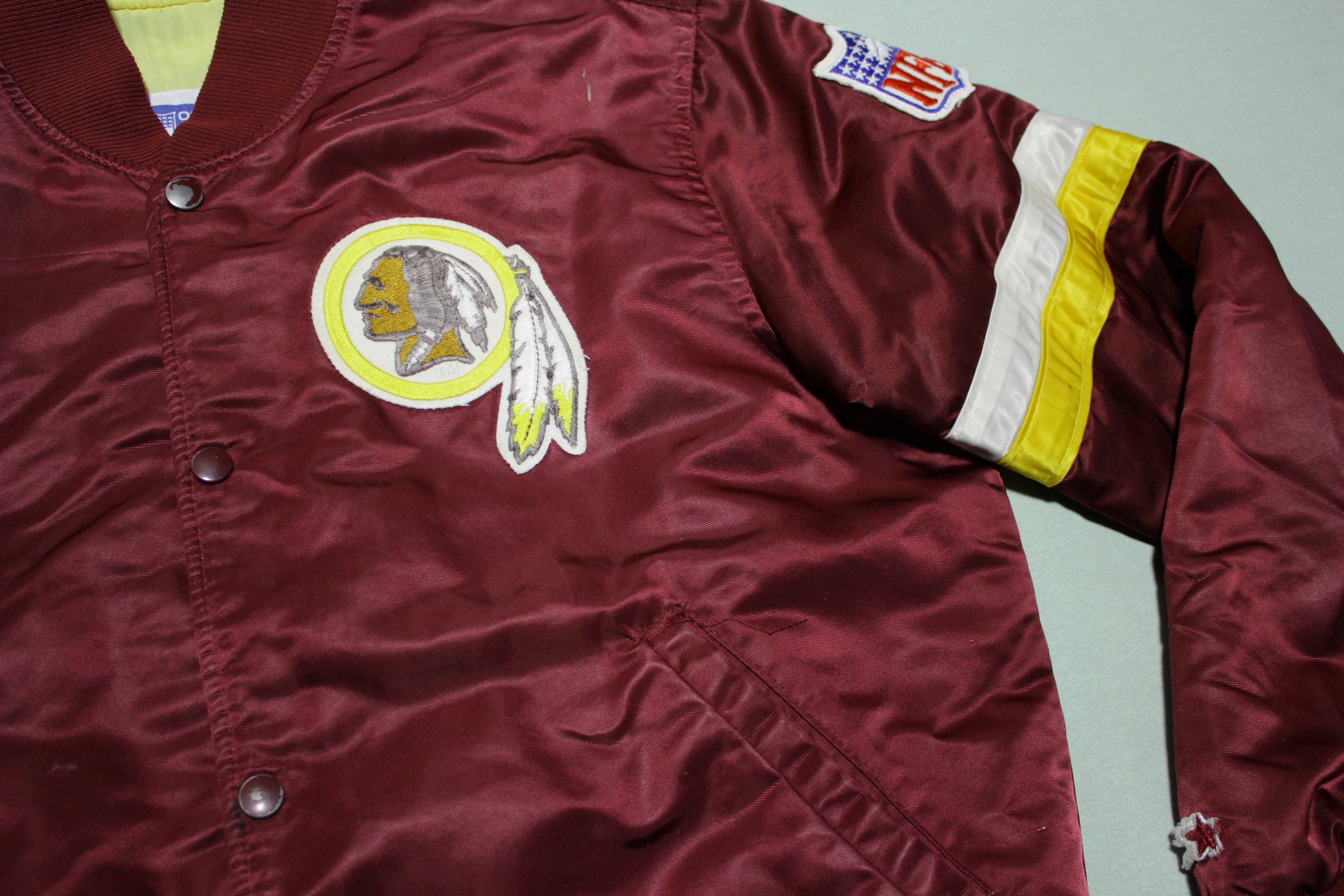 Washington Redskins NFL Red Bomber Jacket - T-shirts Low Price
