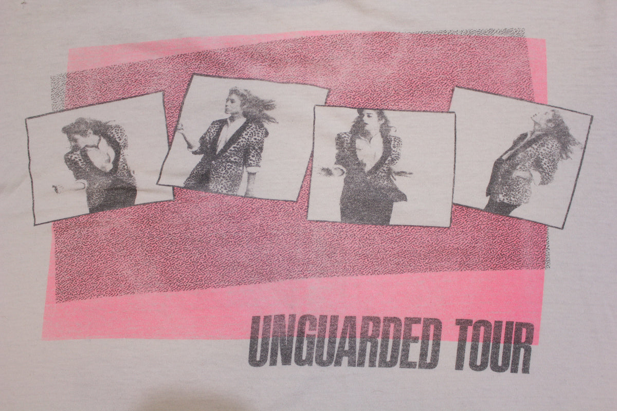 Amy Grant Screen Stars 80's 1985 Unguarded Tour T-shirt Single Stitch