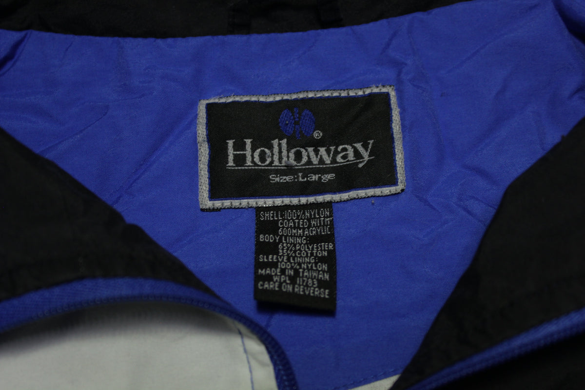Holloway Vintage 90's Blue Color Way Windbreaker Jacket