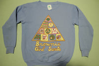 Brownie Girl Scouts Vintage Made in USA Crewneck Sweatshirt.