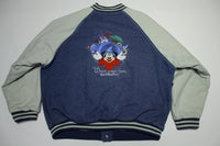 Walt Disney World Florida Vintage 90's Quilt Lined Denim Mickey Mouse Jean Jacket