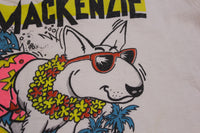 Spuds Mackenzie The Originial Party Animal Vintage 80's Bud Light Shirt