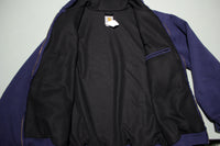 Carhartt J149 NVY Blue Thermal Lined Hoodie Sweatshirt Zip Heavy Duty Jacket