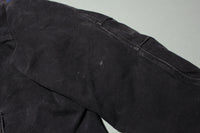 CARHARTT Mens Ridge Coat Sherpa Lined C61 BLK Black Vintage Jacket