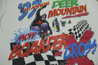 Deer Mountain 1997  Snow Boarder Cross Vintage 90's Long Sleeve T-Shirt