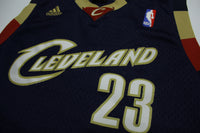 Lebron James Cleveland Cavs #23 Adidas Alternate Cavaliers +2 Jersey