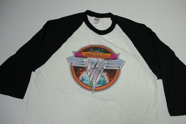 Van Halen 2007 Raglan Concert Tour 3/4 Sleeve Baseball T-Shirt