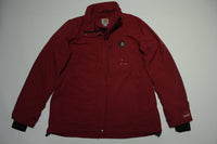 Carhartt Women's Cascade Jacket 100054 648 Purple Burgundy Waterproof Breathable Jacket