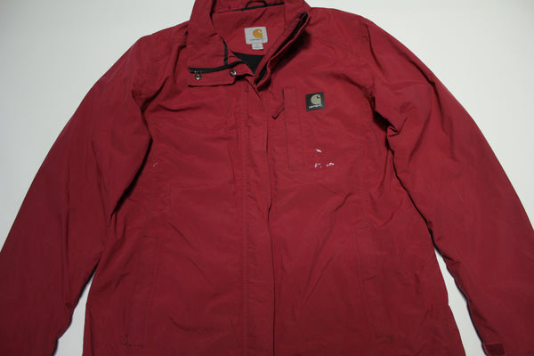 Carhartt Women's Cascade Jacket 100054 648 Purple Burgundy Waterproof Breathable Jacket