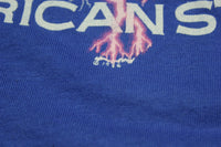 Bob Seger 1986 Vintage American Thunder Storm Vintage Tour T-Shirt