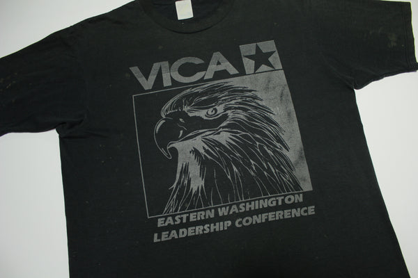 VICA Leadership Conference Bald Eagle Vintage 80's 90's Jerzees T-Shirt