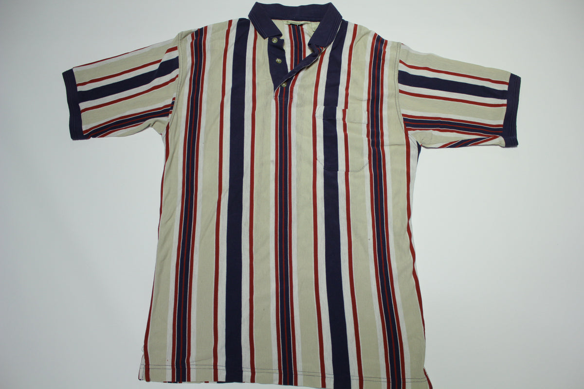Arrow Tournament Vintage 90's Well Worn Distressed Golf Polo Shirt