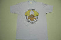 Mayo Spruce Vintage 1980 Horny Moose Funny 80's T-Shirt