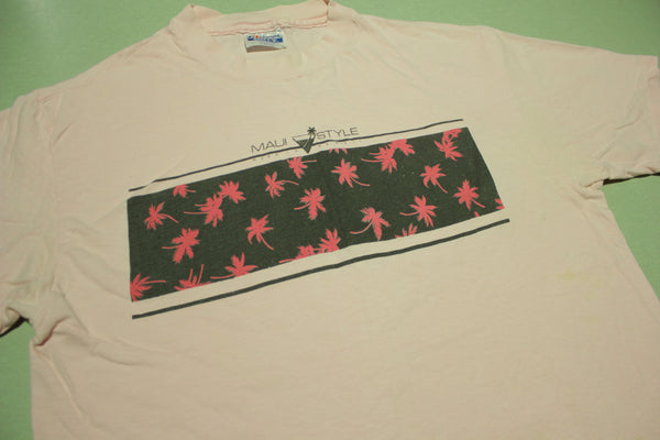 Maui Style Made in Hawaii Vintage 80's Single Stitch Tourist T-Shirt