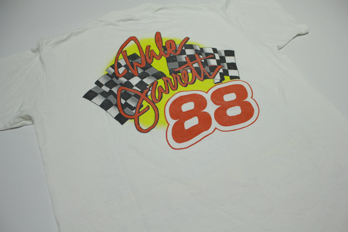 Dale Jarrett All American Iron Vintage 90's Nascar 88 QC Racing Single Stitch FOTL T-Shirt