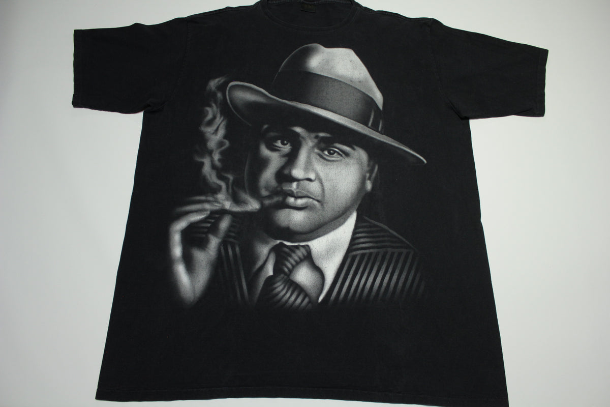 Al Capone Changes American Chicago Gangster Mafia Vintage 90's Single Stitch T-Shirt