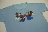 Mickey & Minnie Mouse Vintage 70's Florida Walt Disney Productions Original T-Shirt