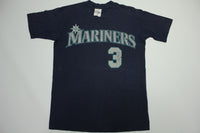 Alex Rodriguez Vintage 90's #3 Seattle Mariners Single Stitch Majestic Made in USA T-Shirt