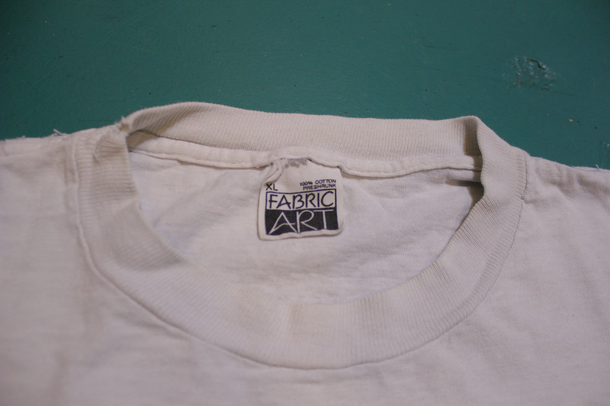 Apple Computer Bud Light Oregonian Coast 1991 Vintage Single Stitch Relay T-Shirt