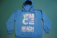 Venice Beach California Graffiti Paint Splatter 80's 90's Vintage Hoodie Sweatshirt