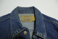 Plain Pockets JC Penneys Vintage 80's Denim Trucker Jean Jacket
