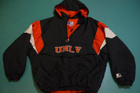UNLV Las Vegas Running Rebels Pullover Vintage Starter Hoodie Hooded 90's Jacket