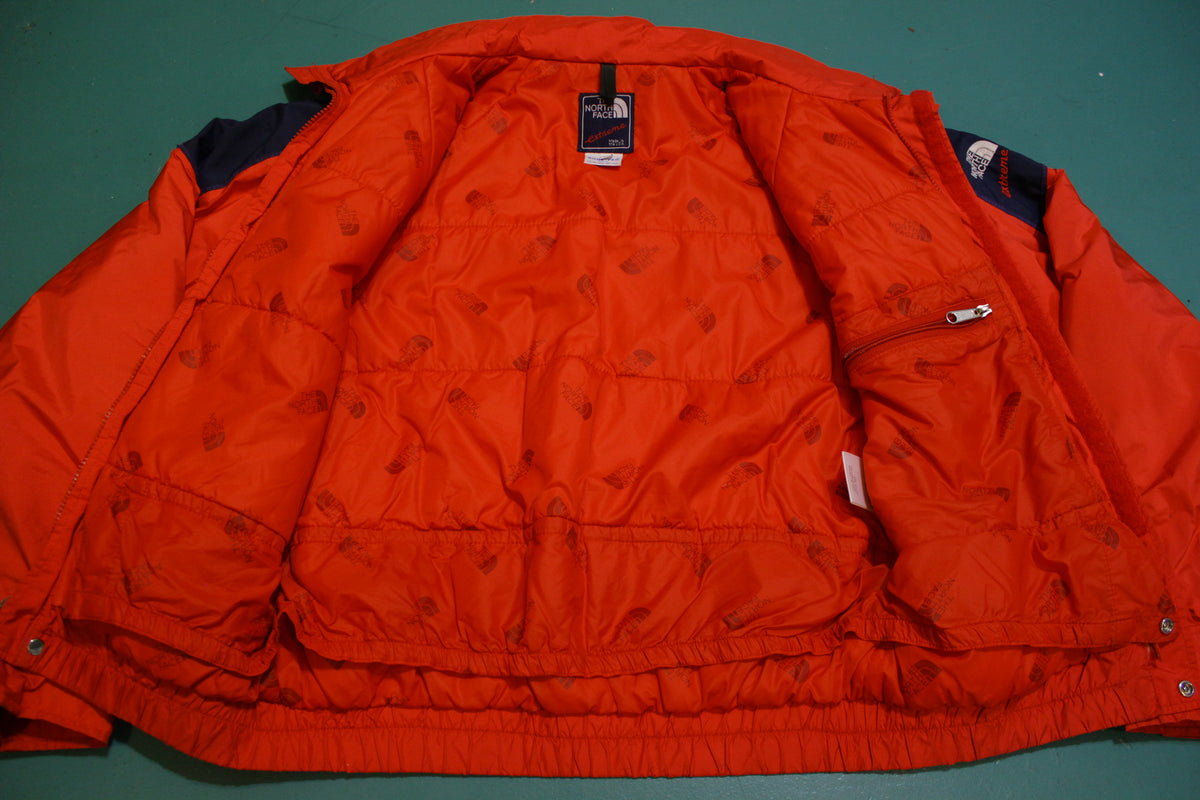 Extreme North Face Vintage 90's Made In USA Puffer Ski Jacket Red Snowboard Coat