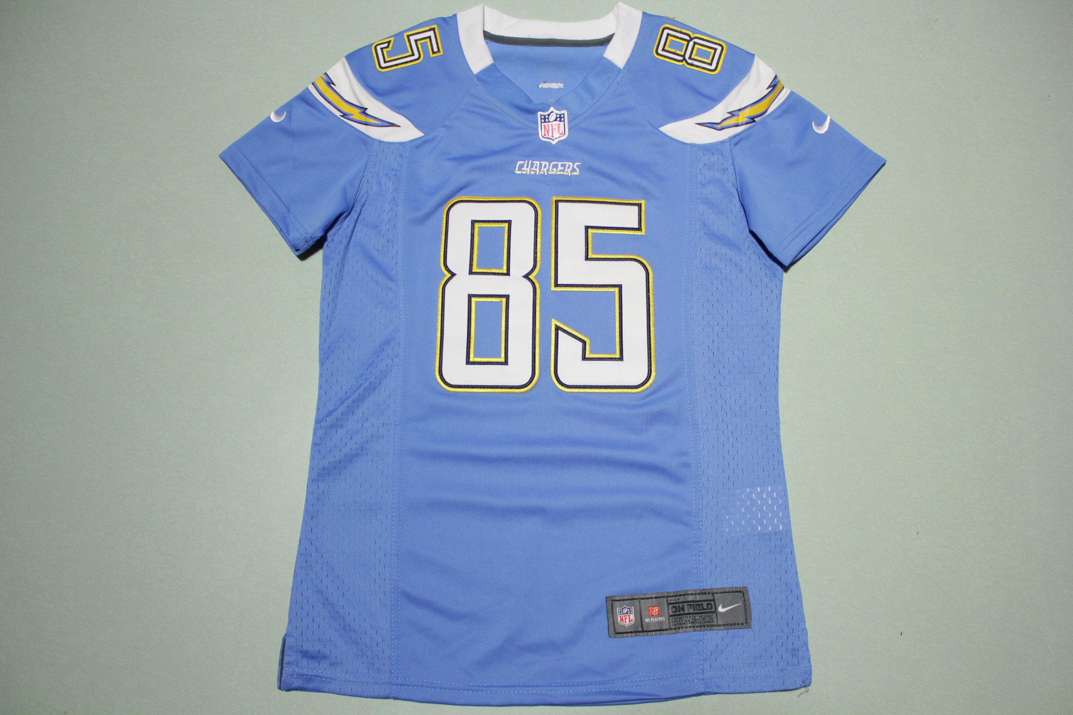 San diego chargers shop tank top jersey