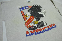 Tri-City Americans Vintage 90's WHL Hockey Eagle Crewneck Sweatshirt